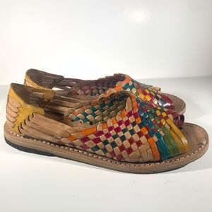 Women Authentic Mexican Genuine Leather sandals 5